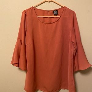 Trumped Sleeve Blouse